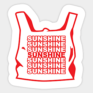 Sunshine in a bag Sticker